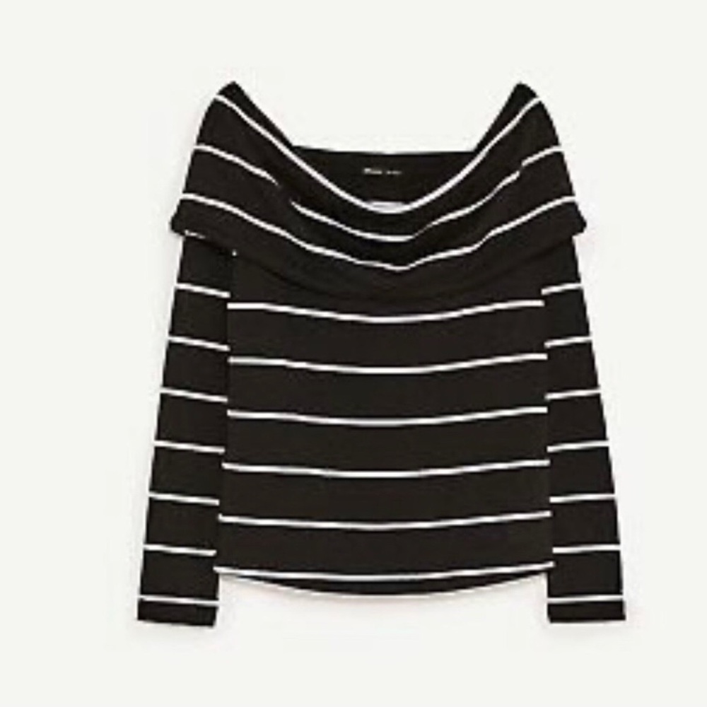 Zara basic stripped of the shoulder